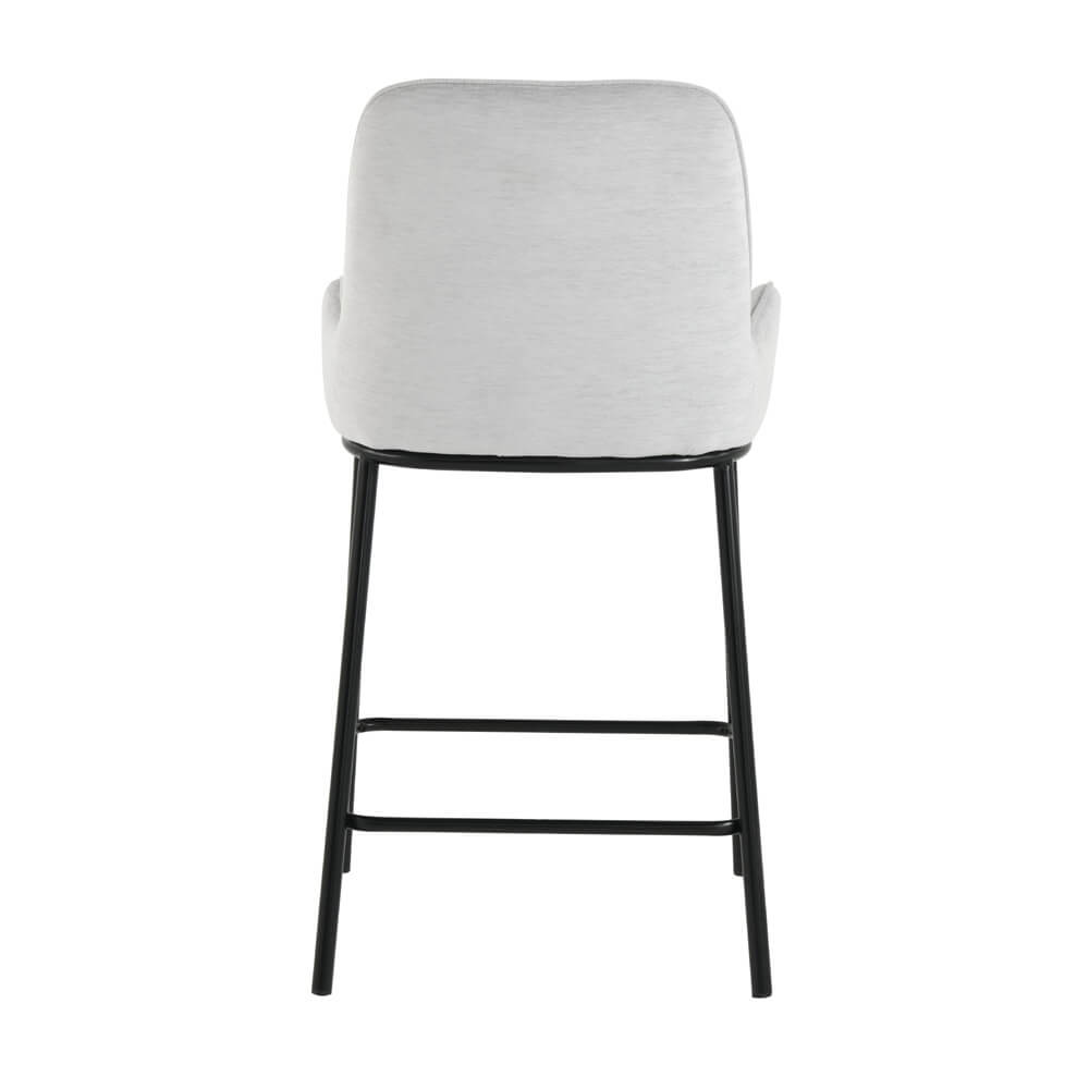 זוג כסאות בר מעוצבים ומרופדים דגם ברק מבית HOME DECOR