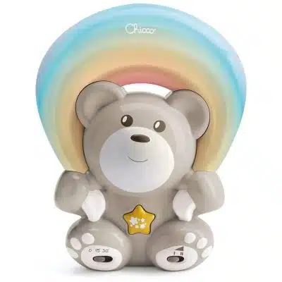 מנורת לילה דובי קשת בענן - Toy FD Rainbow Bear Neutral מבית Chicco