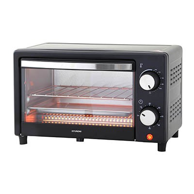 טוסטר אובן שחור יונדאי 650W 9L דגם HATO-90B