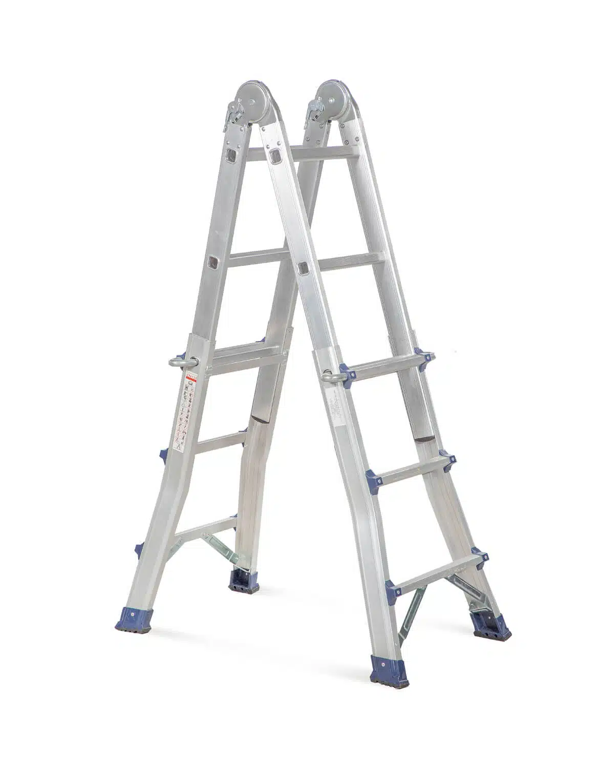 סולם אלומיניום טלסקופי 3x4 קל ונוח לקיפול ואחסון דגם GHGA3 מבית S.Z
