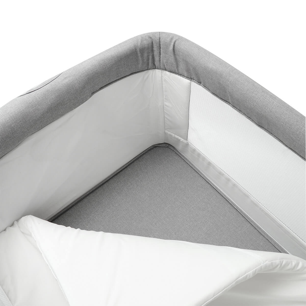עריסה לתינוק דאלאס מסגרת אפורה – Dallas Baby Crib מבית Twigy