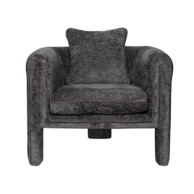 כורסת מעצבים מרופדת בד רחיץ דגם רוקסי מבית HOME DECOR