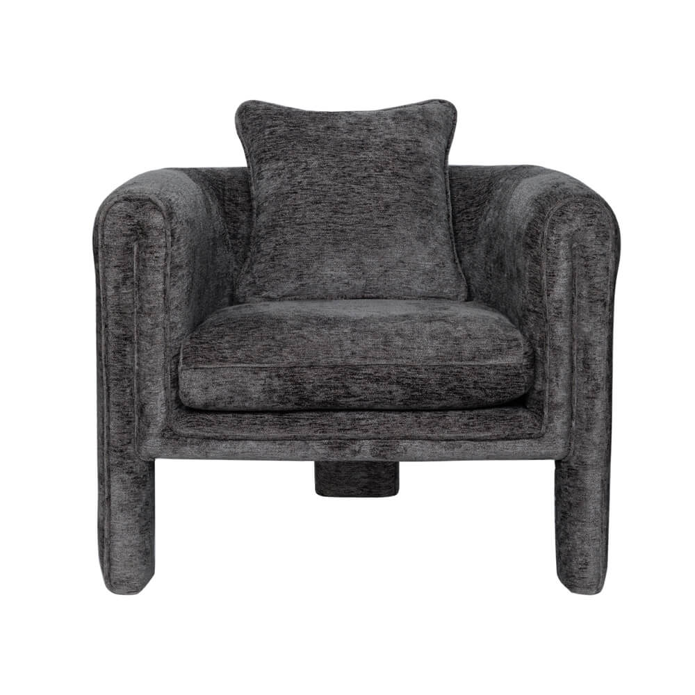 כורסת מעצבים מרופדת בד רחיץ דגם רוקסי מבית HOME DECOR