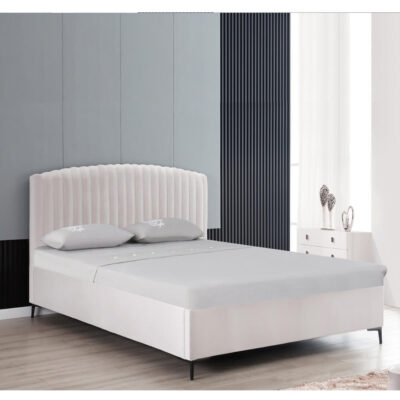 מיטה זוגית מעוצבת עם ארגז מצעים דגם זואי מבית HOME DECOR