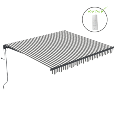 סוכך חשמלי עם שלט 295X250 דגם אלקטריק Garden Top