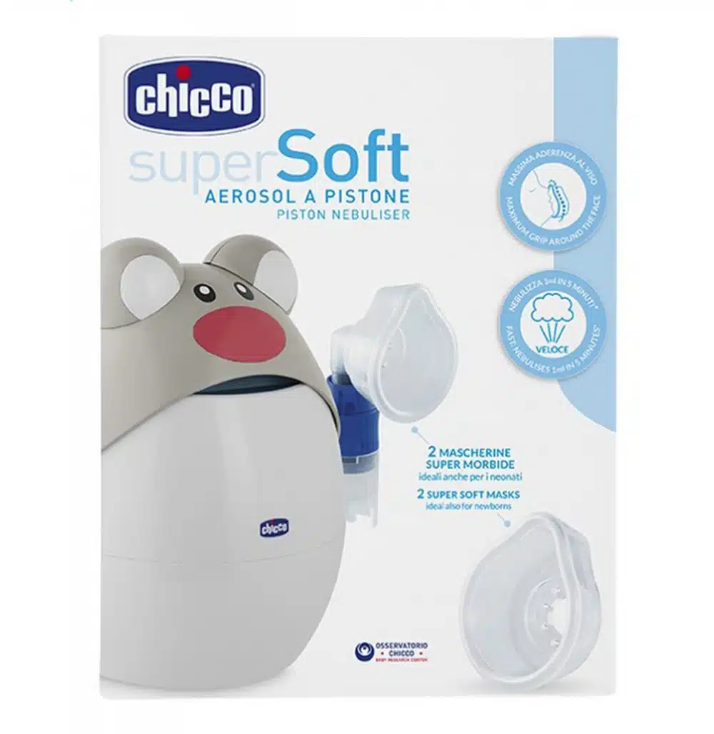 מכשיר נבולייזר לאינהלציה - Super Soft Nebulizer מבית צ'יקו