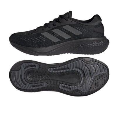 נעלי ריצה לגברים בצבע שחור דגם Ultrabounce מבית ADIDAS
