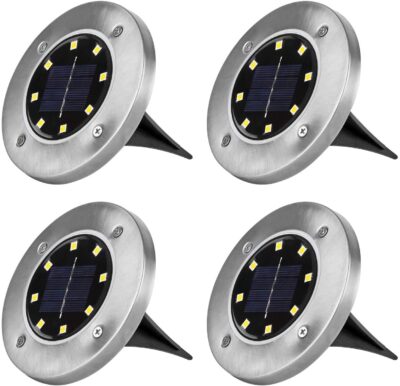 רביעיית דוקרנים סולאריים שקועים דגם JP-Led4 מבית HOMAX
