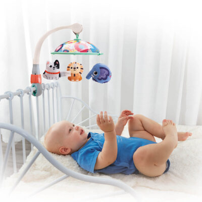 מובייל חיות - Cot Mobile With Animal Toys מבית Hola Toys