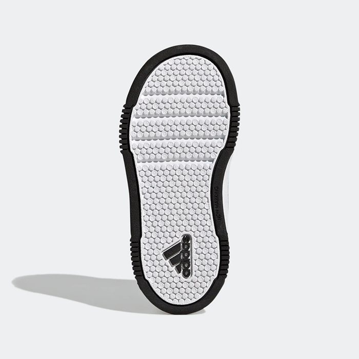 נעלי אופנה לתינוקות בצבע שחור/לבן דגם SPORT AND LOOP מבית ADIDAS