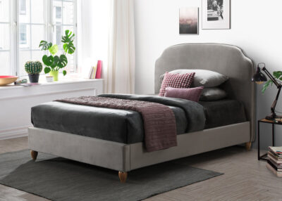 מיטה זוגית מעוצבת מרופדת דגם רימון מבית HOME DECOR