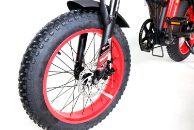 אופניים חשמליים 48 וולט עם בולם זעזועים דגם MCC FATTY מבית RAINBOW