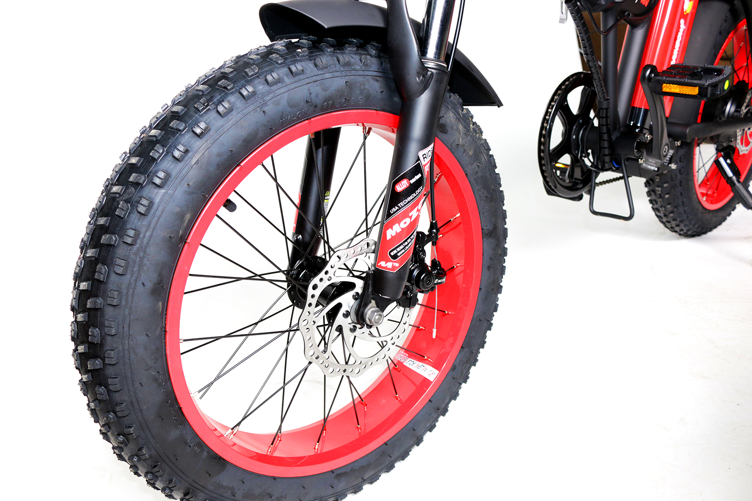 אופניים חשמליים 48 וולט עם בולם זעזועים דגם MCC FATTY מבית RAINBOW אופניים חשמליים 48 וולט עם בולם זעזועים דגם MCC FATTY מבית RAINBOW