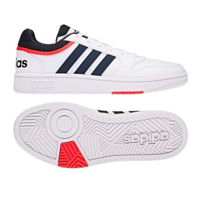 נעלי אופנה לגברים דגם SCARPE HOOPS 3.0 מבית ADIDAS