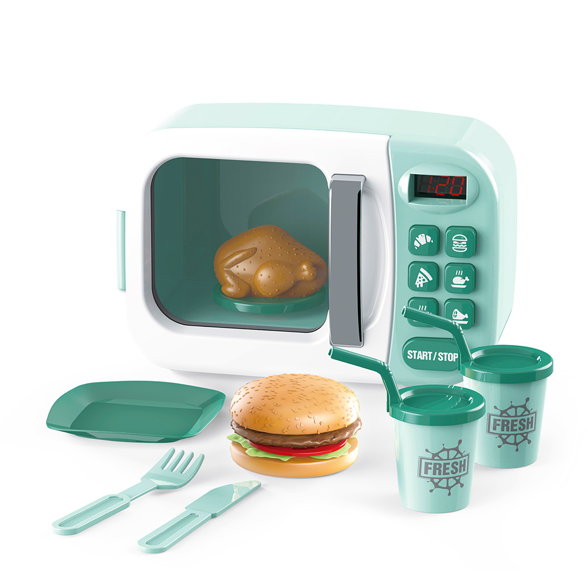 סט מיקרוגל משחק לילדים Microwave Oven Set סט מיקרוגל משחק לילדים Microwave Oven Set