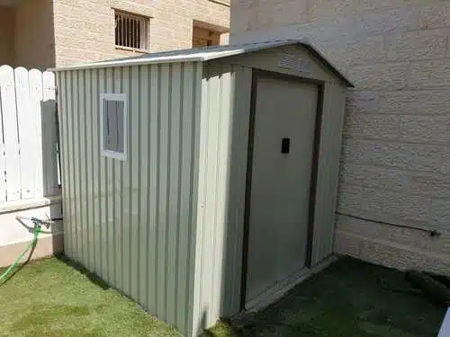 מחסן מתכת פרמיום דגם 2.13X1.91 Garden Top T76