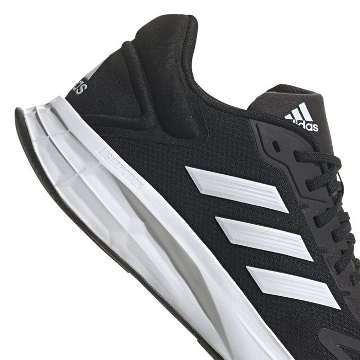 נעלי ריצה לגברים בצבע שחור/לבן דגם DURANO 10 מבית ADIDAS