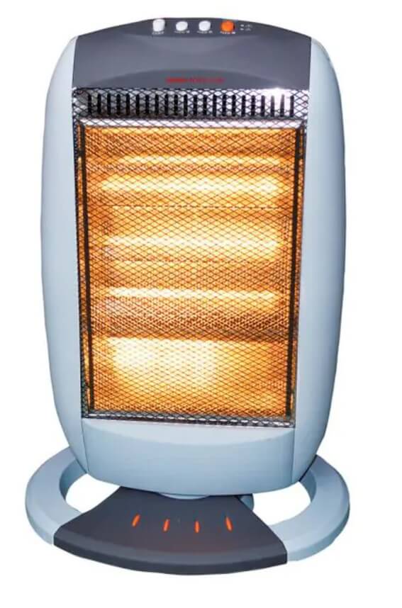 תנור קוורץ 4 גופים 1600W דגם HAH-8160 מבית EcoEuro