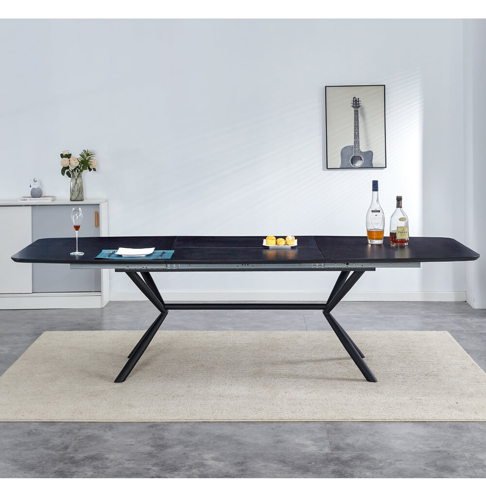 שולחן אוכל נפתח 1.8-2.7 מ' דגם ניקולס מבית HOME DECOR