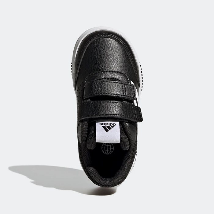 נעלי אופנה לתינוקות בצבע שחור/לבן דגם SPORT AND LOOP מבית ADIDAS