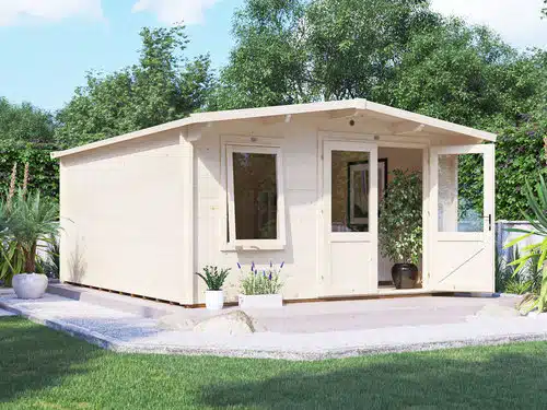 מחסן עץ פרימיום 5X4 עובי 45 ס"מ דגם Rhine מבית DunsterHouse