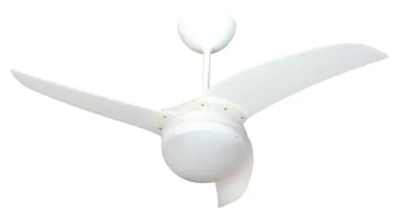 מאוורר תקרה "BRAZIL 48 עם שלט דגם SM-48C01/W מבית Semicom