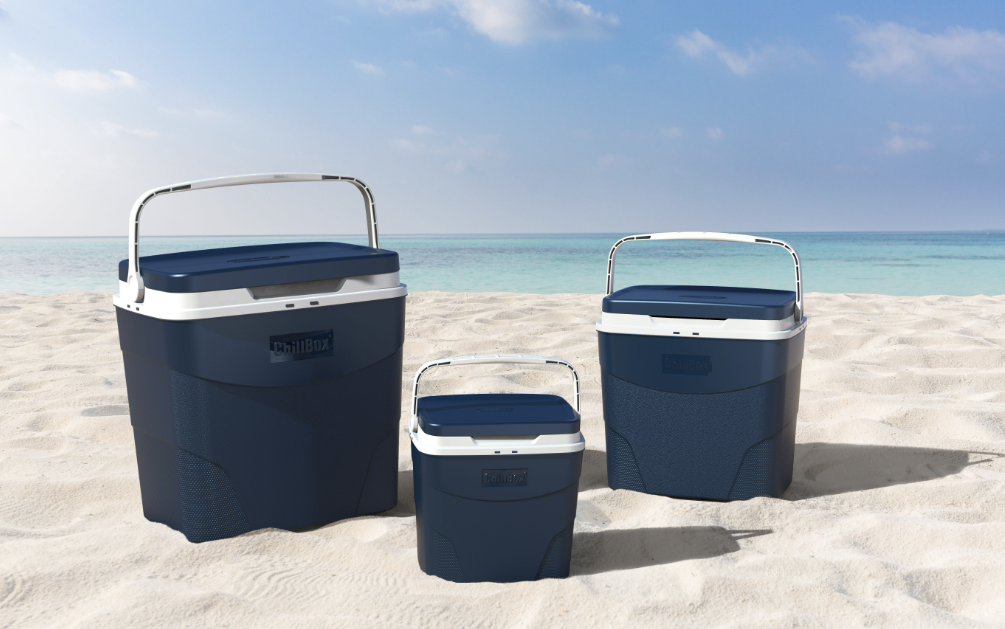 סט 3 צידניות 4/12/24 ליטר דגם ChillBox 3-in-1 Icebox מבית KeepCold