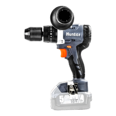 מברגה רוטטת/קודחת BrushLess 18V HD - גוף בלבד דגם 100315-001 מבית Hunter