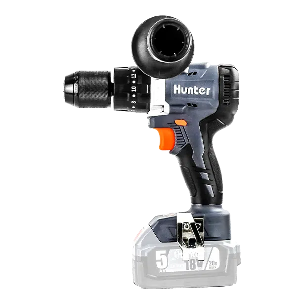 מברגה רוטטת/קודחת BrushLess 18V HD - גוף בלבד דגם 100315-001 מבית Hunter מברגה רוטטת/קודחת BrushLess 18V HD - גוף בלבד דגם 100315-001 מבית Hunter