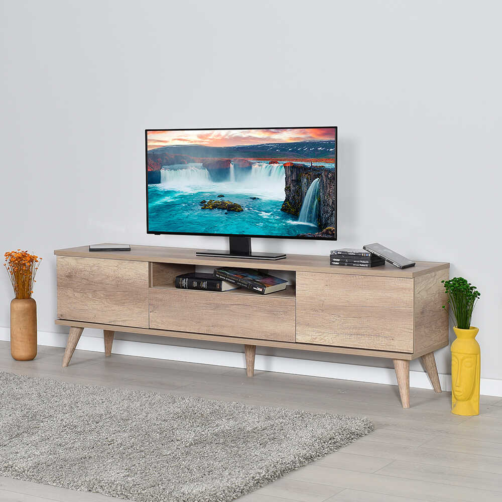 מזנון טלוויזיה בסגנון רטרו דגם Animo TVR621 מבית HOMAX