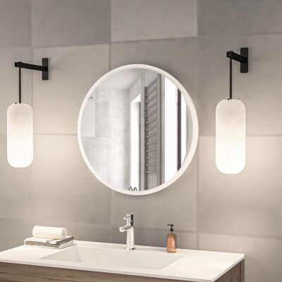 מראה עגולה לתלייה קוטר 60 ס”מ דגם PORTO מבית Bradex