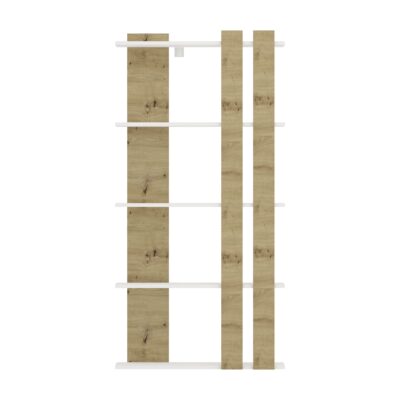 כוננית מעוצבת 5 מדפים דגם נופר מבית Tudo Design