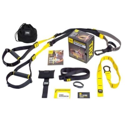 ערכת רצועות אימון בצבע צהוב מקבילות TRX PRO 4 דגם 19012