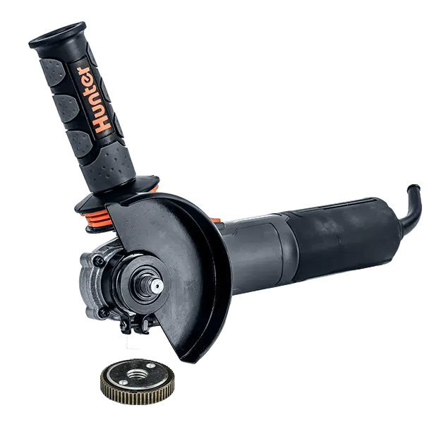 משחזת זוית 4.5" 1050W דגם 100411-018 מבית Hunter משחזת זוית 4.5" 1050W דגם 100411-018 מבית Hunter