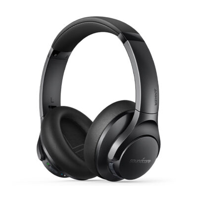 אוזניות קשת אלחוטיות On-Ear דגם Soundcore Life Q20 Plus מבית Anker