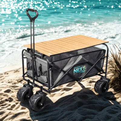 עגלת קמפינג מתקפלת עם שולחן מובנה Next TZ502