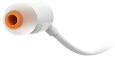 אוזניות In-ear דגם TUNE 110 צבע לבן מבית JBL