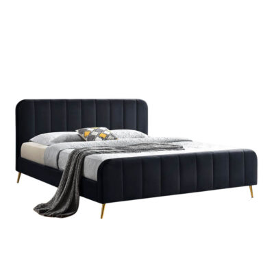 מיטה זוגית מרופדת דגם טייגר מבית HOME DECOR