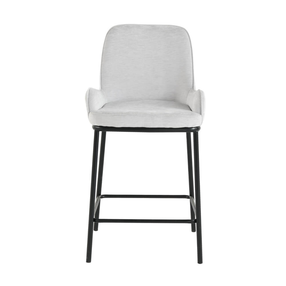 זוג כסאות בר מעוצבים ומרופדים דגם ברק מבית HOME DECOR