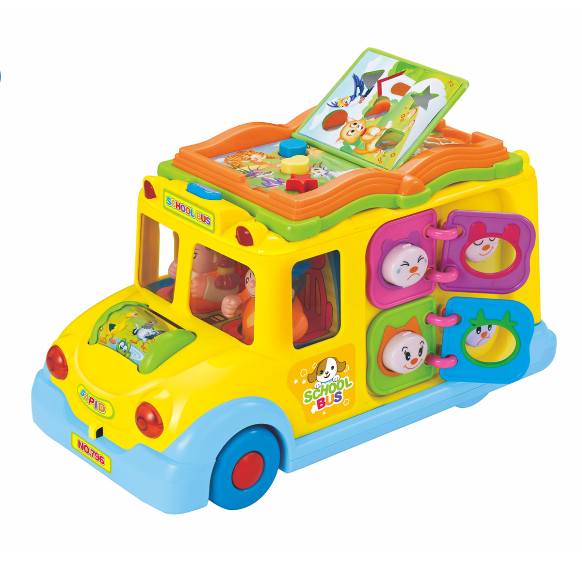 האוטובוס הראשון שלי - Keep Me Busy School Buss מבית Hola Toys