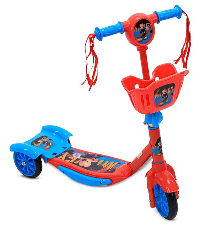 קורקינט 3 גלגלים אנה ואלזה בעיצוב מדליק מבית Disney