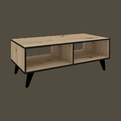 שולחן סלון מהמם גוון אלון דגם TAMARA מבית Tudo Design