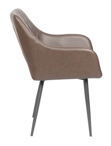 זוג כסאות מעוצבים לפינת אוכל דגם NAPOLI מבית Brand Direct