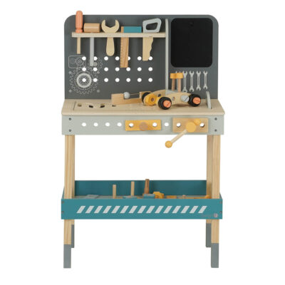 שולחן עבודה מעץ לילדים – ‏‏‏‏Wooden Workbench מבית Dainy's