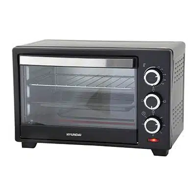 טוסטר אובן שחור יונדאי 1280W 19L דגם HATO-190B טוסטר אובן שחור יונדאי 1280W 19L דגם HATO-190B