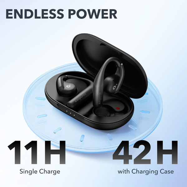 אוזניות Open Ear דגם soundcore AeroFit מבית Anker