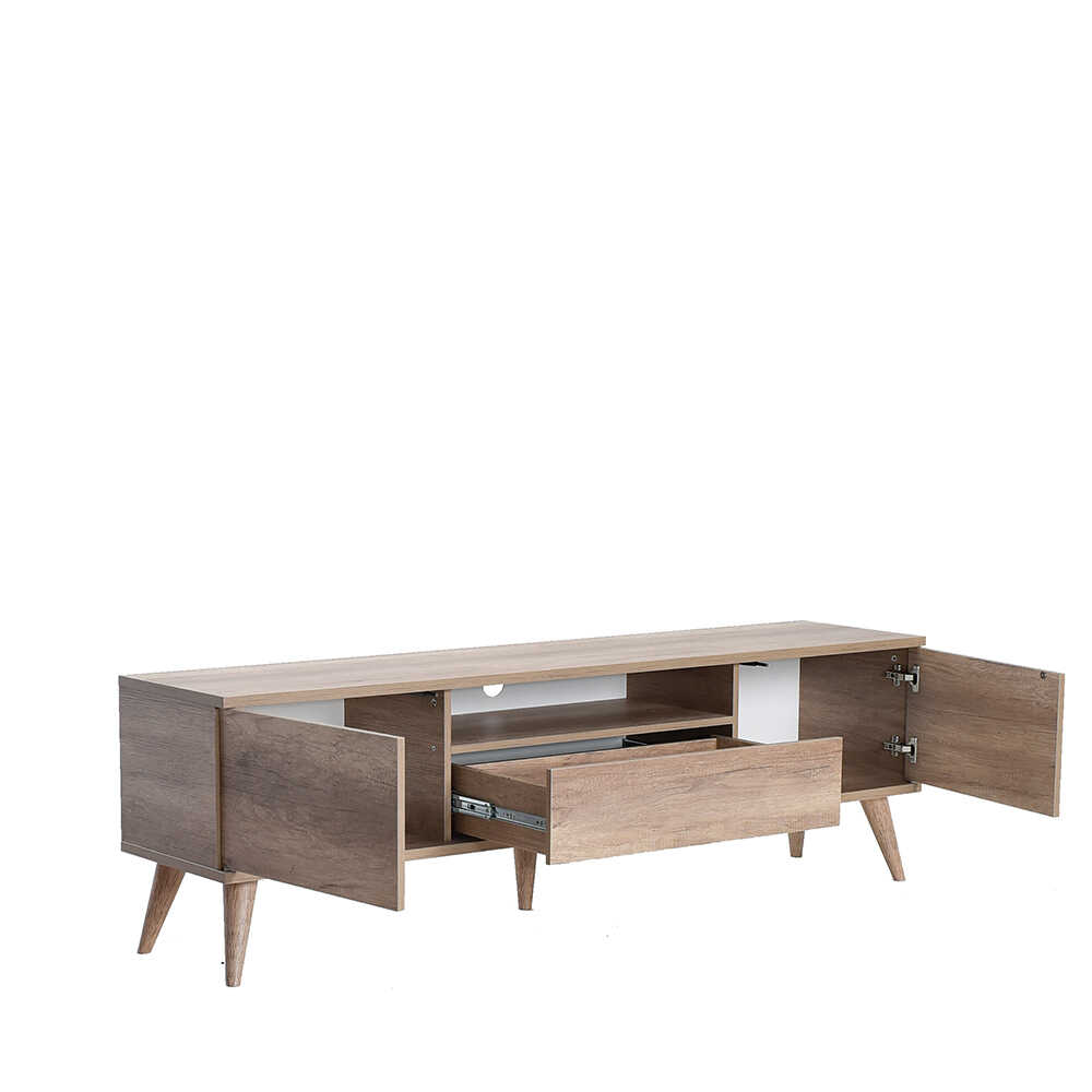 מזנון טלוויזיה בסגנון רטרו דגם Animo TVR621 מבית HOMAX