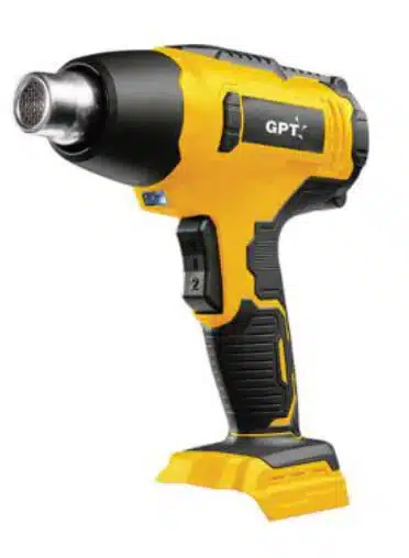 אקדח חום בלאוור נטען 20V כולל מטען וסוללה 2Ah דגם TOT016 מבית GPT