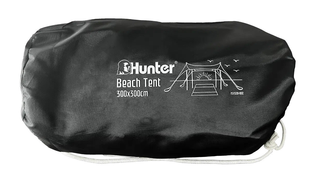 ציליית חוף ענקית 4 מוטות 3X3 דגם 151320-002 מבית HUNTER ציליית חוף ענקית 4 מוטות 3X3 דגם 151320-002 מבית HUNTER