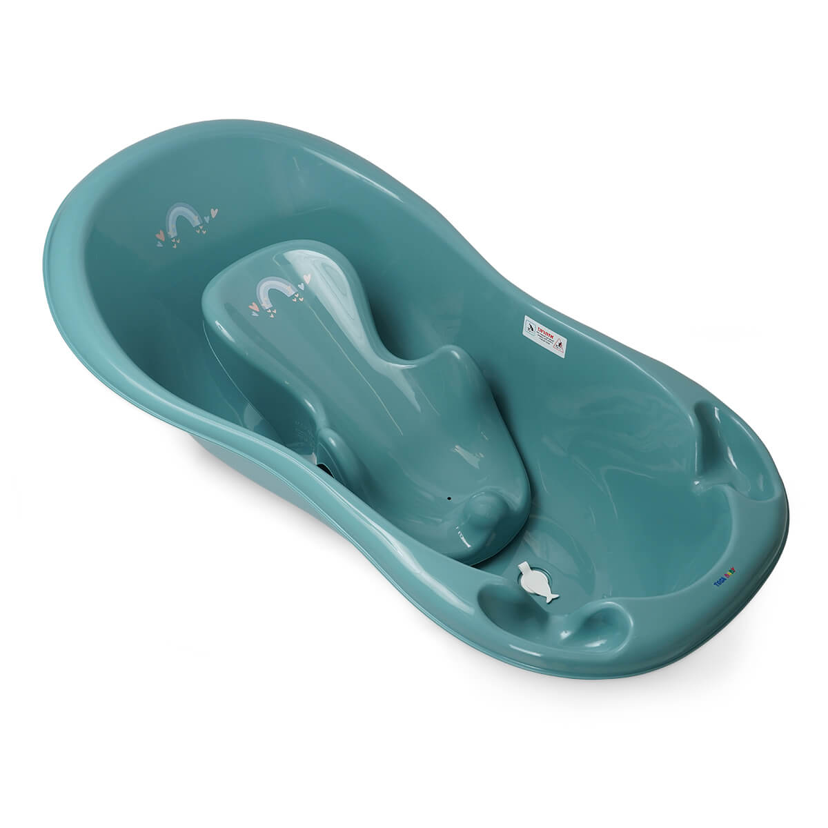 אמבטיה לתינוק 102 ס”מ ליין קשת בענן – Rainbow Baby Bath מבית Tega Baby